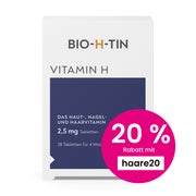 Produktabbildung: BIO-H-TIN Vitamin H 2,5 mg 28 St