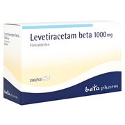 LEVETIRACETAM beta 1000 mg Filmtabletten 200 St