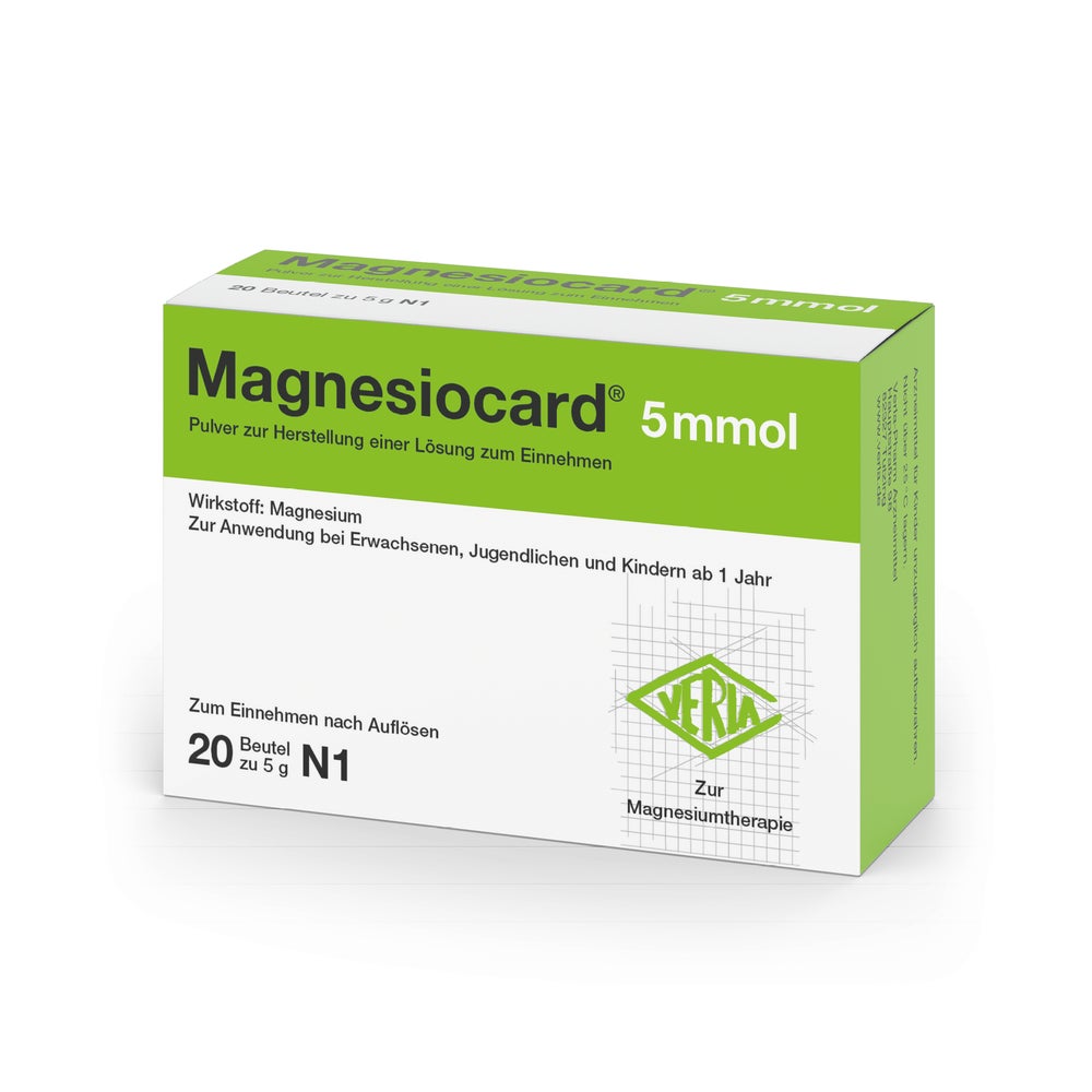 Magnesiocard 5 mmol 20 St
