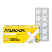 Produktabbildung: Maaloxan Kautabletten Pfefferminz-Geschmack 100 St