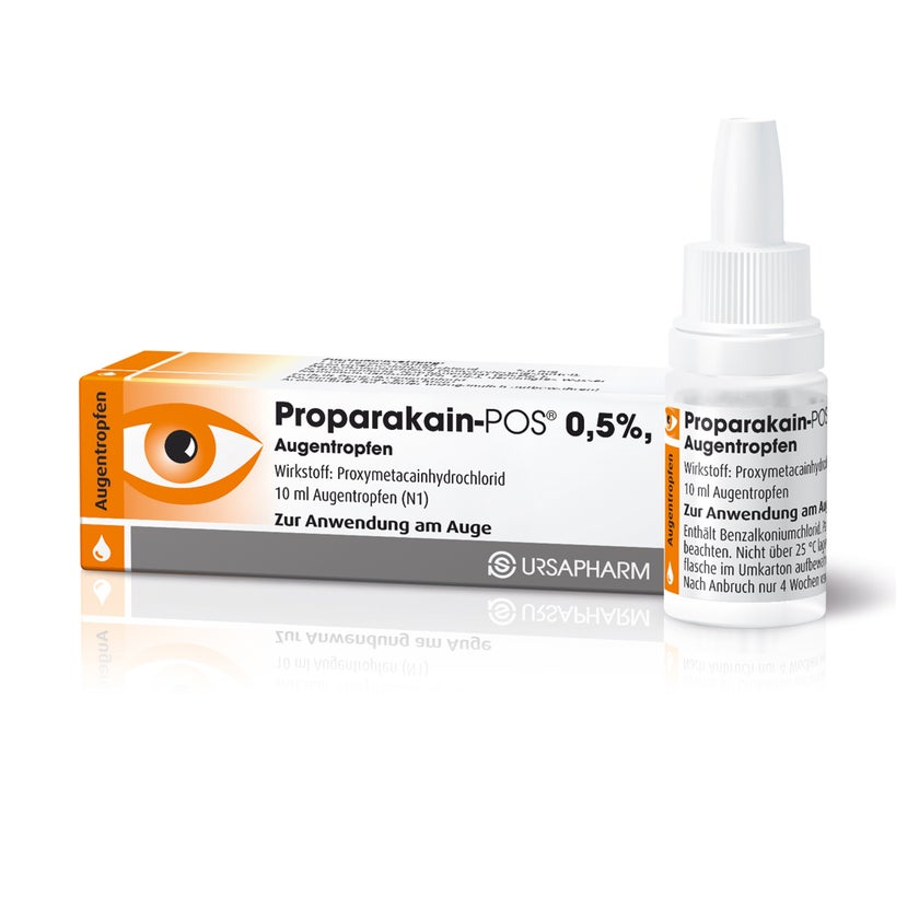 Proparakain POS 0,5% Augentropfen 10 ml