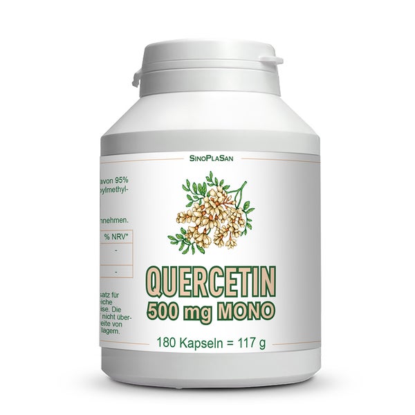 Quercetin 500 mg MONO Kapseln 180 St