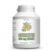 Produktabbildung: Quercetin 500 mg MONO Kapseln 180 St