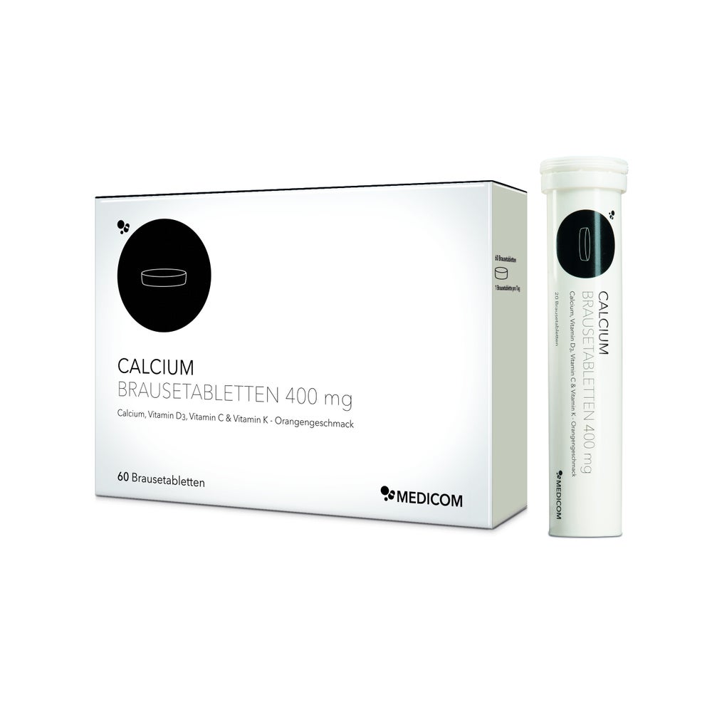 Calcium Brausetabletten 400 mg 60 St