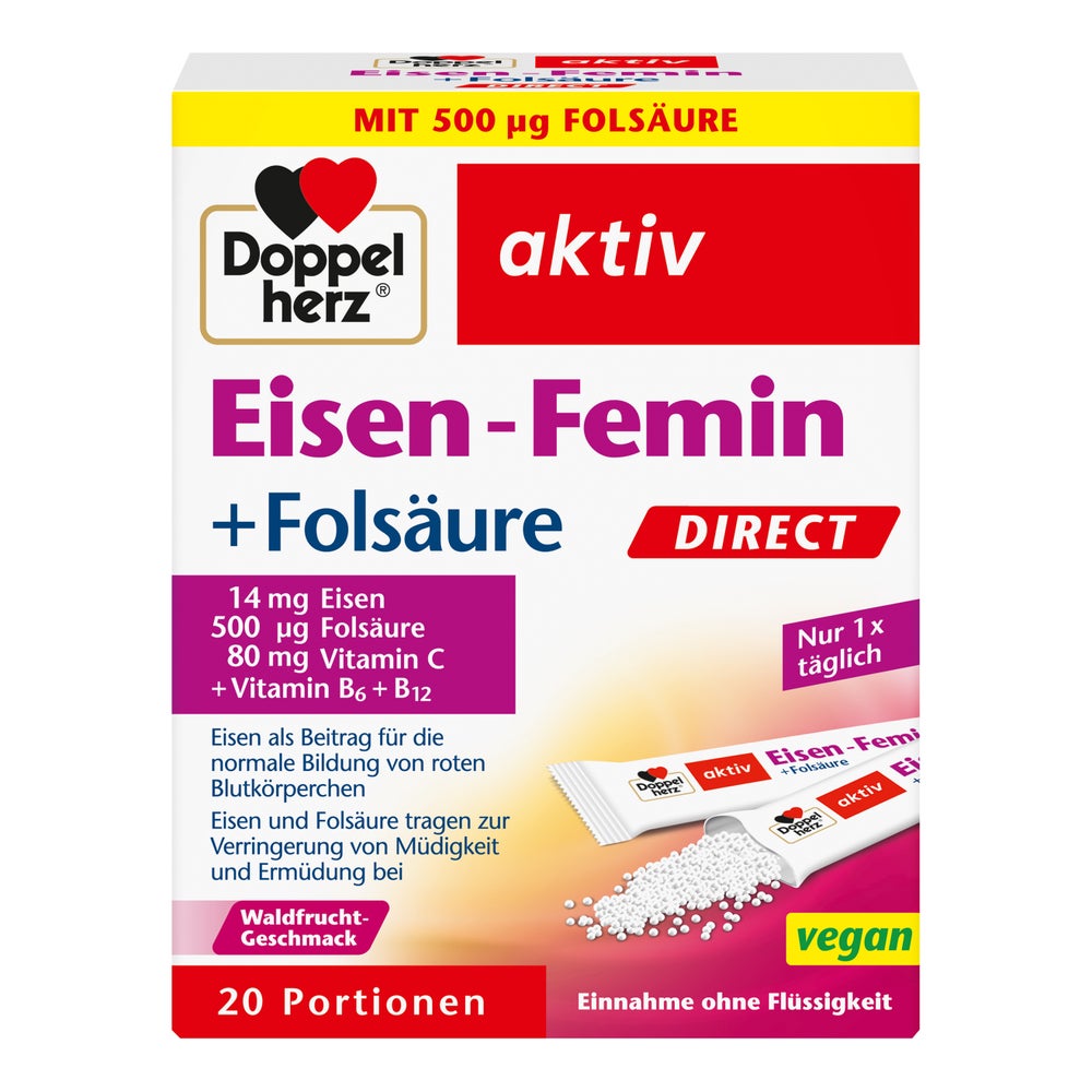 Doppelherz Eisen-Femin DIRECT 20 St