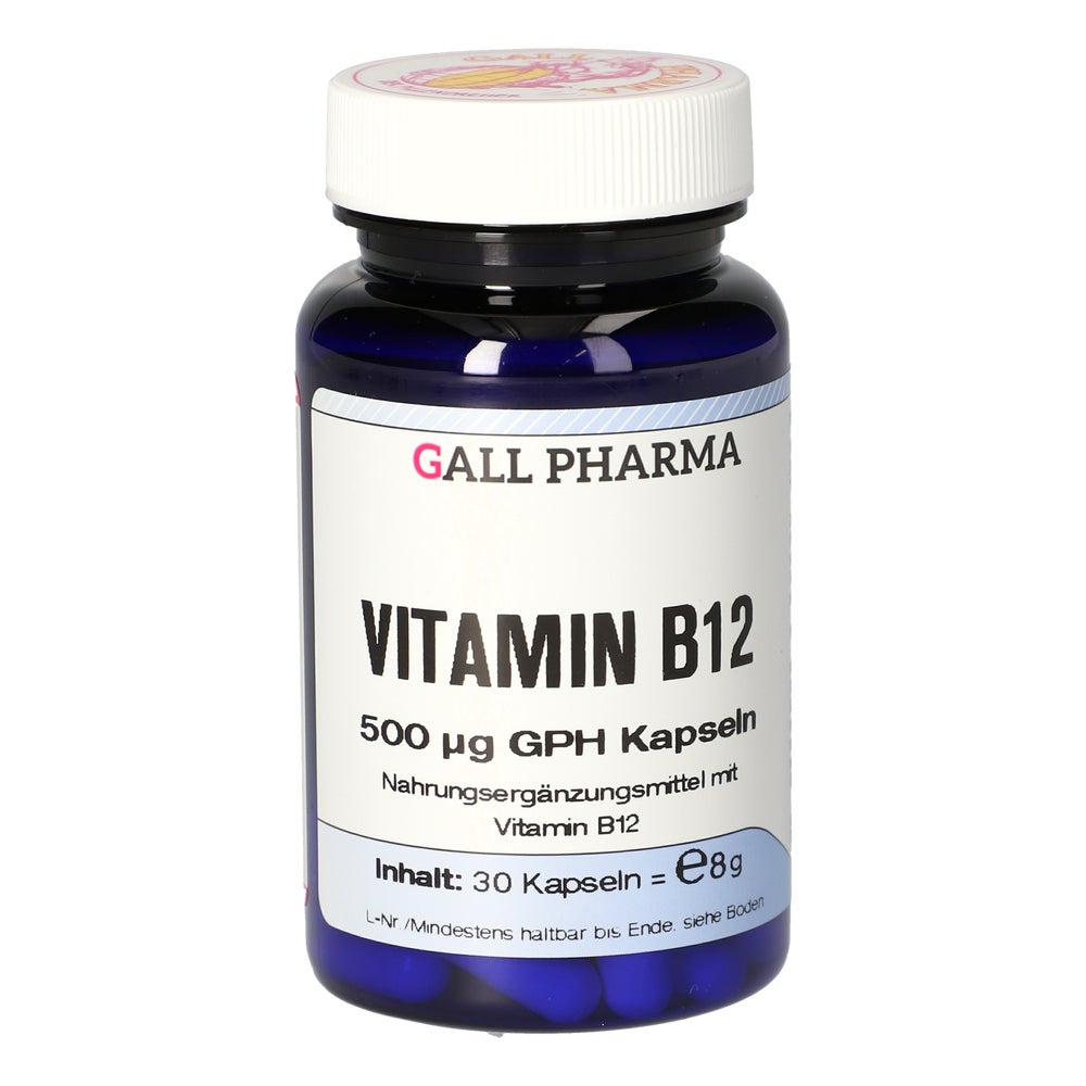 Vitamin B12 500 µg GPH Kapseln 30 St