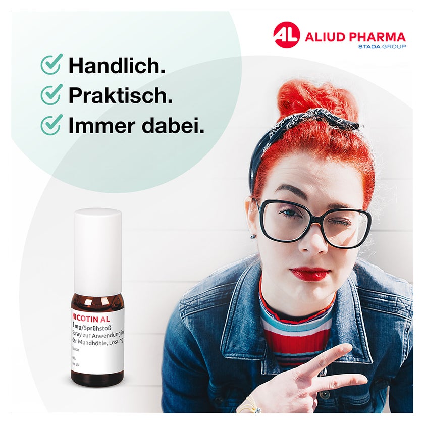 Nicotin AL 1 mg/Sprühstoß 300 Sp
