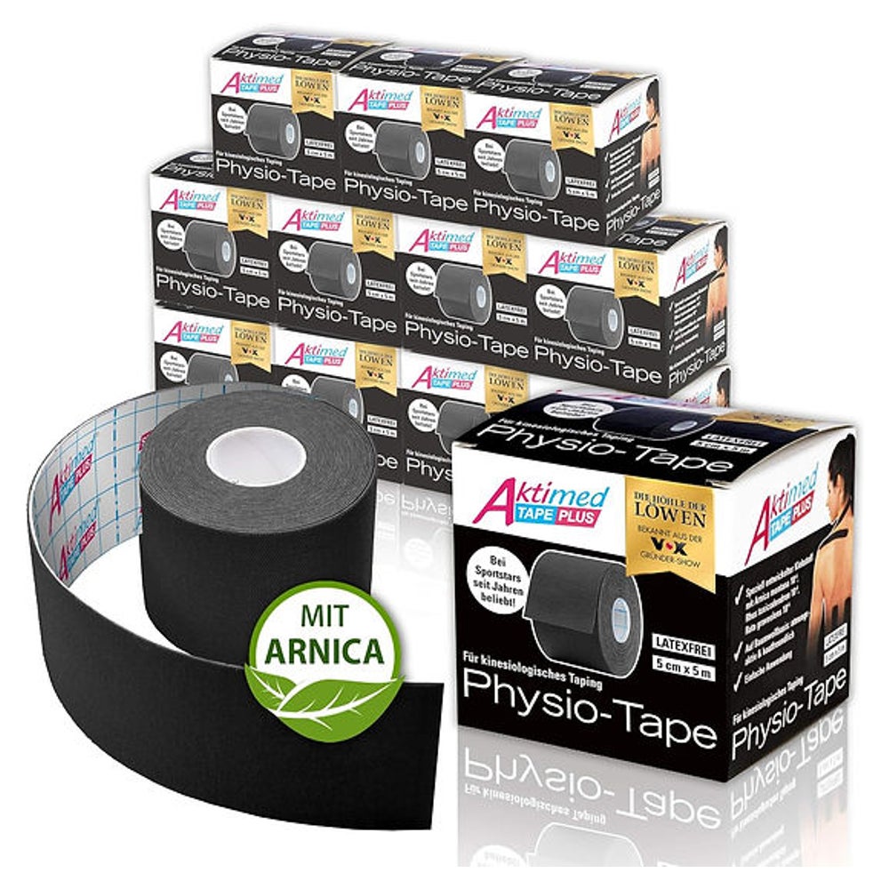 TAPE PLUS mit Arnika schwarz 12 St