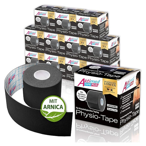 TAPE PLUS mit Arnika schwarz 12 St