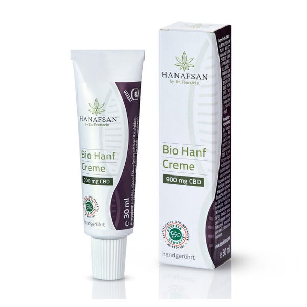 HANAFSAN Bio CBD Hanf Creme 900mg 30 ml
