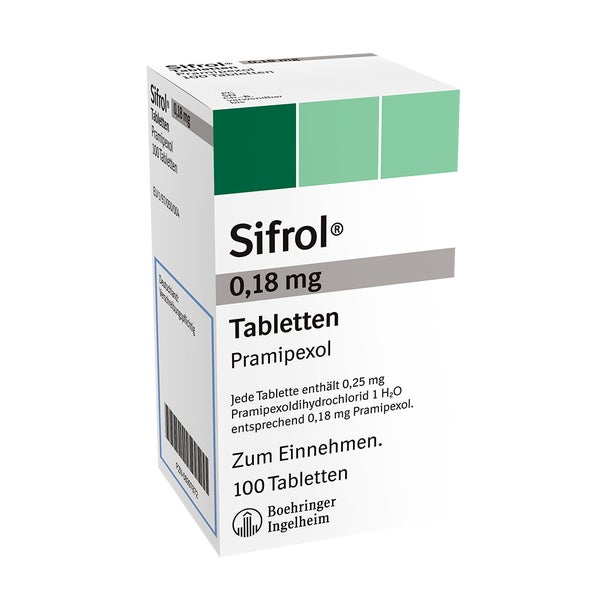 Sifrol 0,18 mg Tabletten 100 St