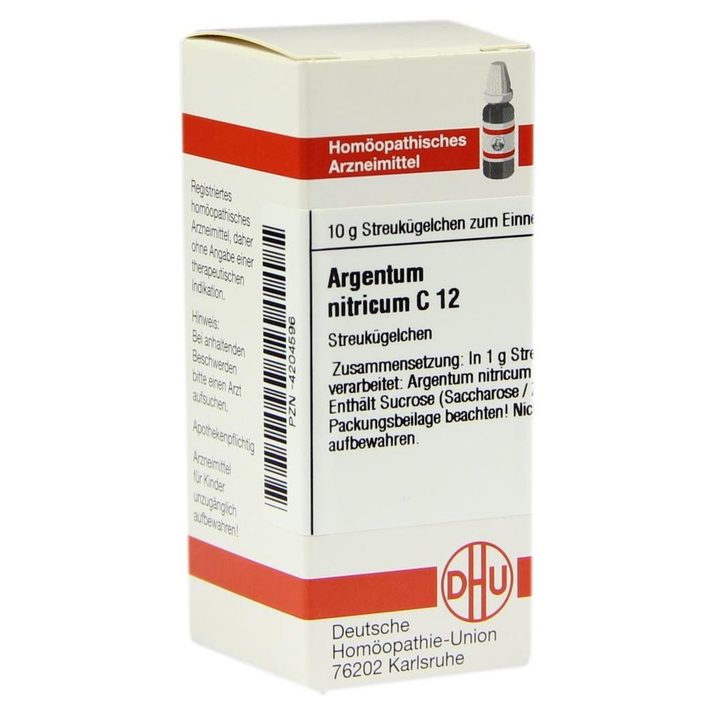 Argentum Nitricum C 12 Globuli 10 g