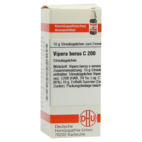 Vipera Berus C 200 Globuli 10 g