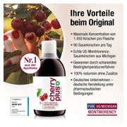 Cherry PLUS US-Montmorency-Sauerkirsch-Konzentrat 3X500 ml