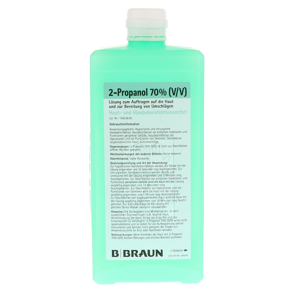 2-propanol 70% V/V 1000 ml