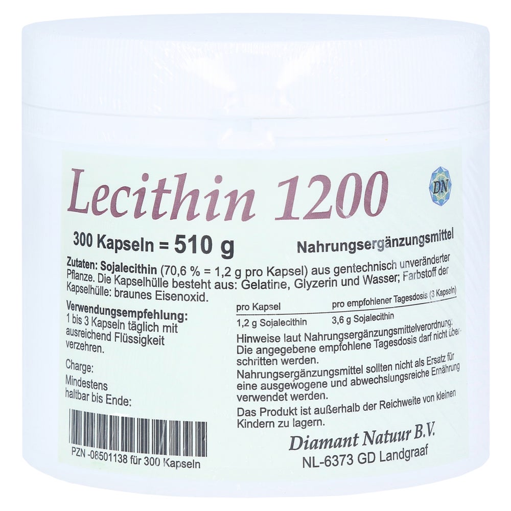 Lecithin 1200 Kapseln 300 St