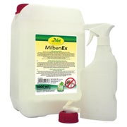Milben EX Kanister m.Hahn u.Flasche Neu 5000 ml