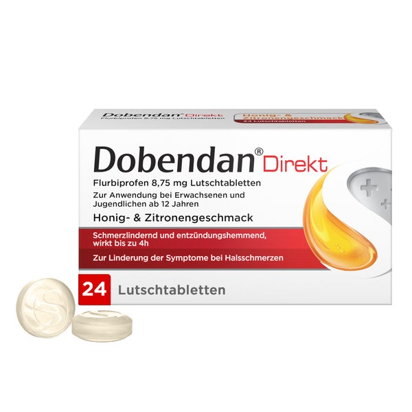 DOBENDAN Direkt Flurbiprofen Lutschtabletten 24 St