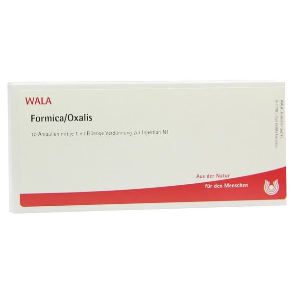 Formica/oxalis Ampullen 10X1 ml