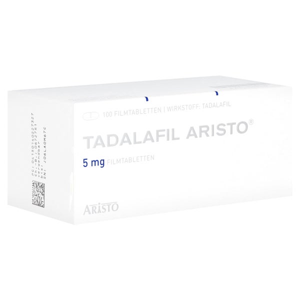 Tadalafil Aristo 5 mg Filmtabletten 100 St