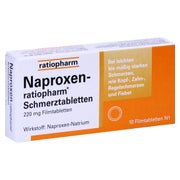 Naproxen ratiopharm Schmerztabletten 10 St