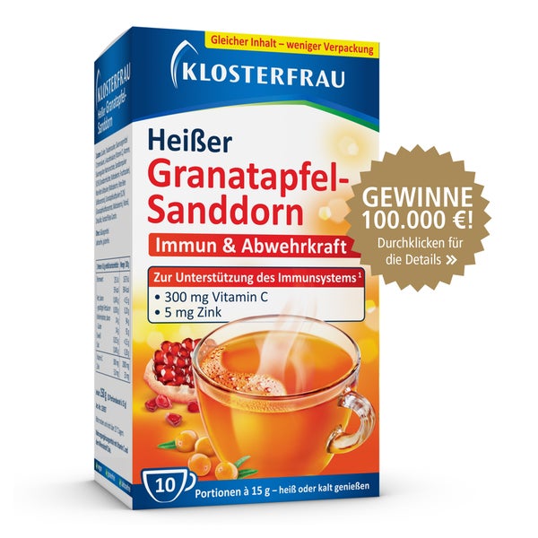 Klosterfrau Broncholind Heißer Granatapf 10X15 g