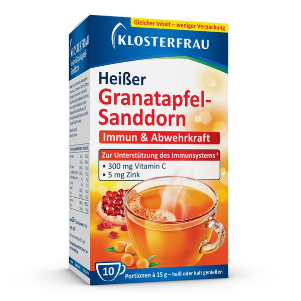 Klosterfrau Broncholind Heißer Granatapf 10X15 g