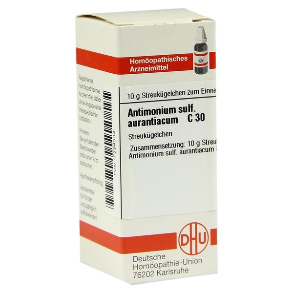 Antimonium Sulfuratum Aurantiacum C 30 G 10 g