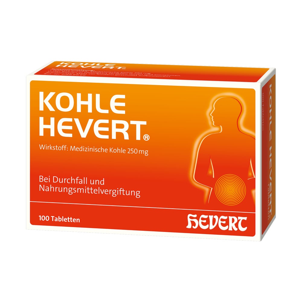 Kohle Hevert Tabletten 100 St