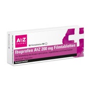 Produktabbildung: Ibuprofen AbZ 200 mg Filmtabletten 10 St