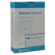 Produktabbildung: Biatain Alginate Kompressen 5x5 cm 10 St