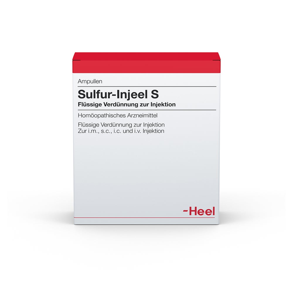 Sulfur Injeel S Ampullen 10 St