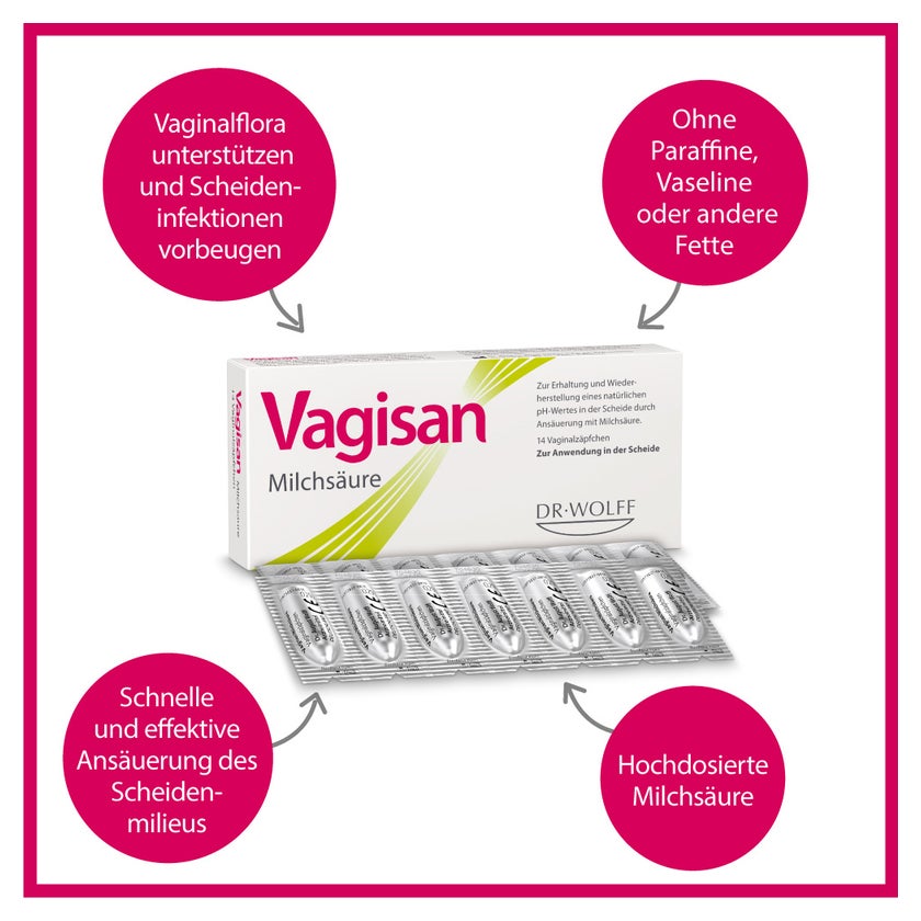 Vagisan Milchsäure 14 St