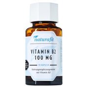 Naturafit Vitamin B2 100 mg Kapseln 90 St