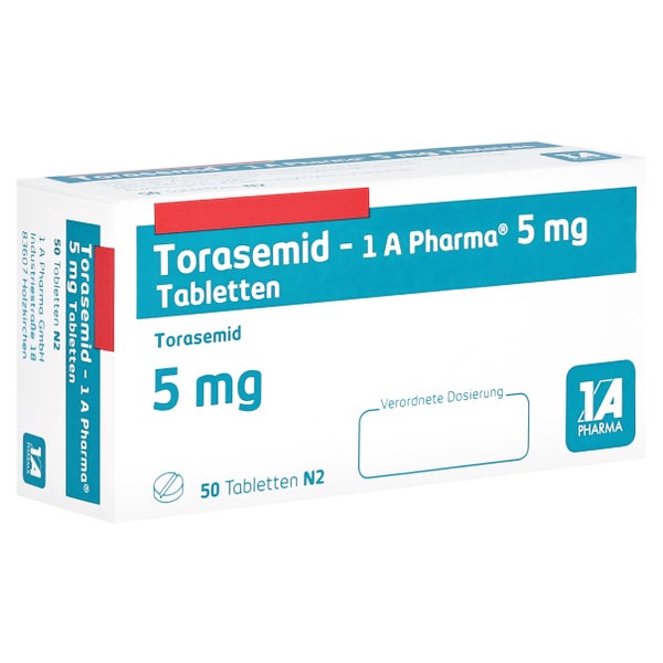 Torasemid-1a Pharma 5 mg Tabletten 50 St