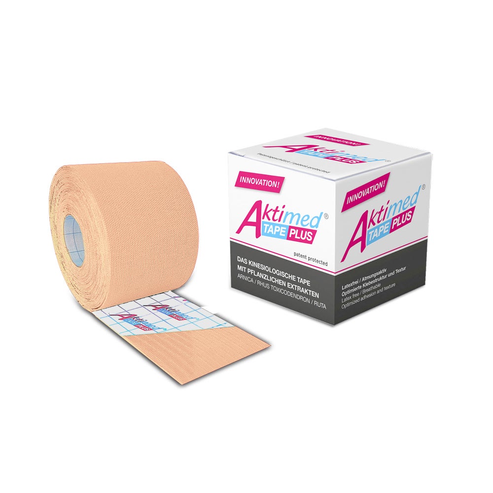 Aktimed Tape Plus elast.m.Zusatzn.5cmx5m 1 St