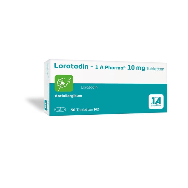 Loratadin-1 A Pharma Tabletten 50 St