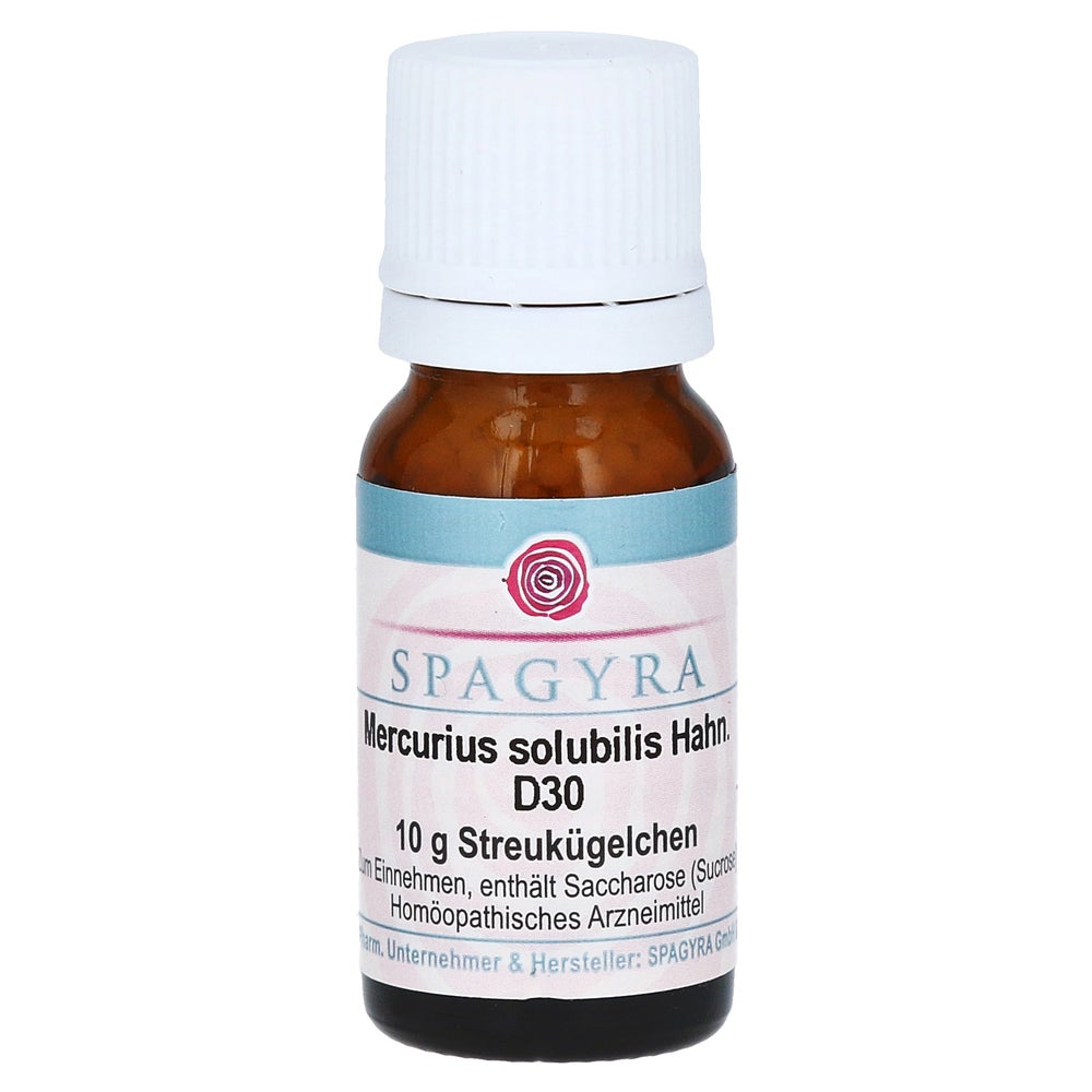 Mercurius Solubilis Hahnemanni D 30 Glob 10 g