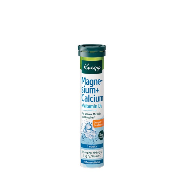Kneipp Magnesium u. Calcium D3 Brausetabletten 20 St