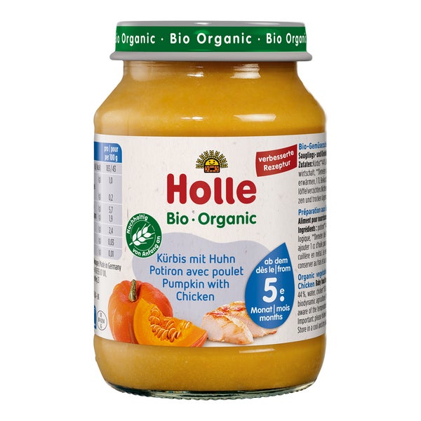 Holle Kürbis mit Huhn 190 g