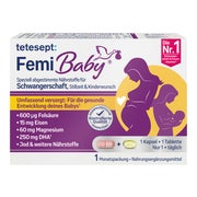 Produktabbildung: tetesept Femi Baby | Für Mutter & Baby | Monatspackung 2X30 St
