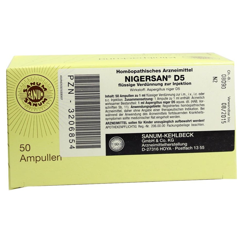 Nigersan D 5 Ampullen 50X1 ml