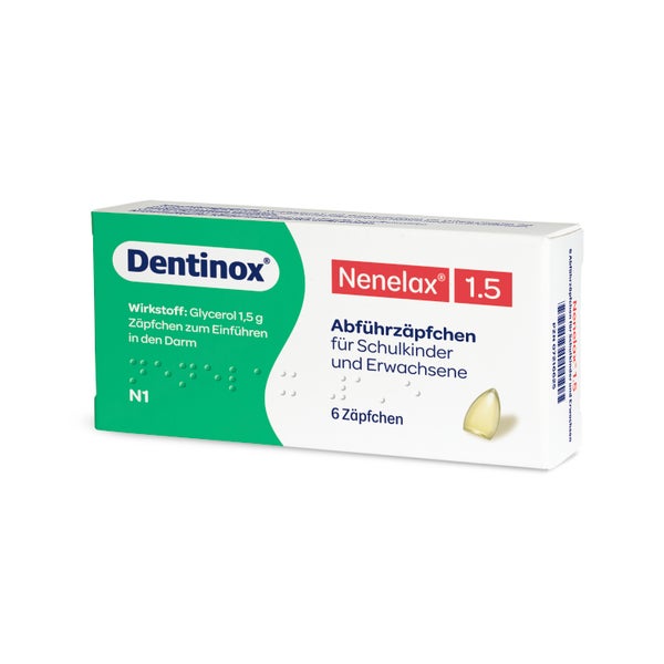 NENE LAX 1,5 Suppositorien 6 St