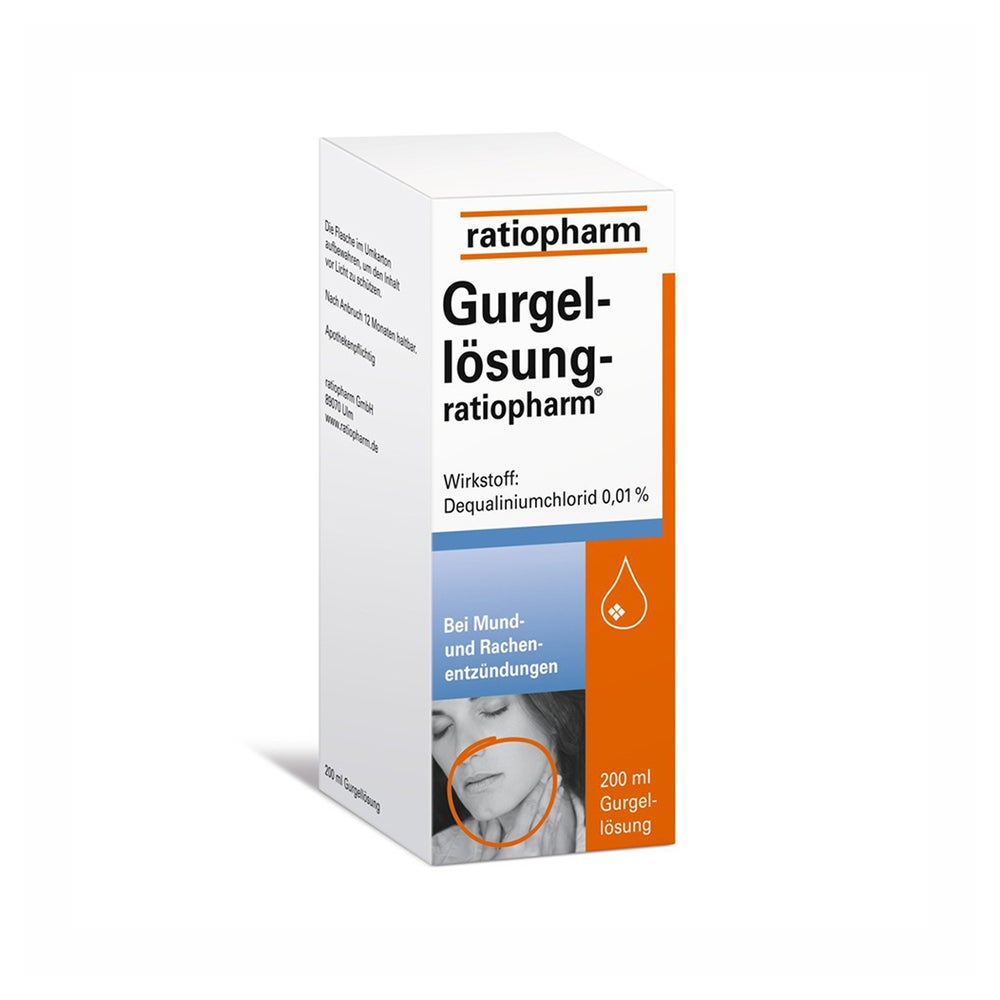 Gurgellösung ratiopharm 200 ml