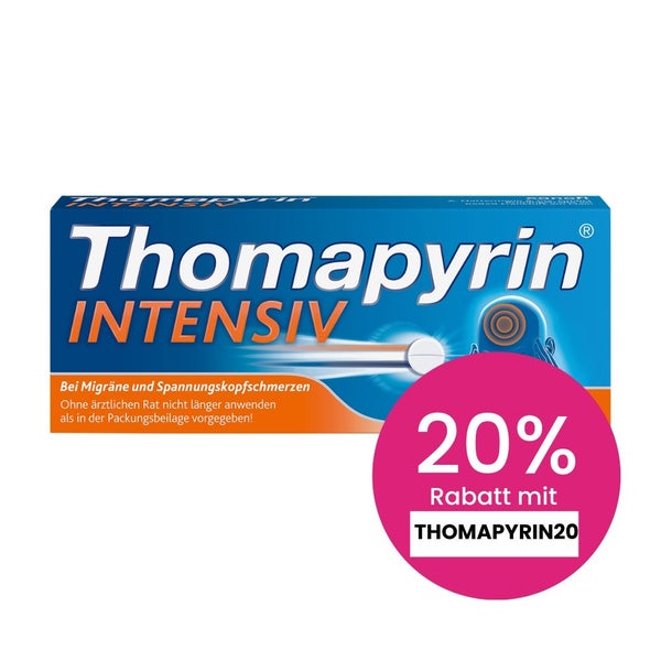 Thomapyrin INTENSIV Kopfschmerztabletten 20 St
