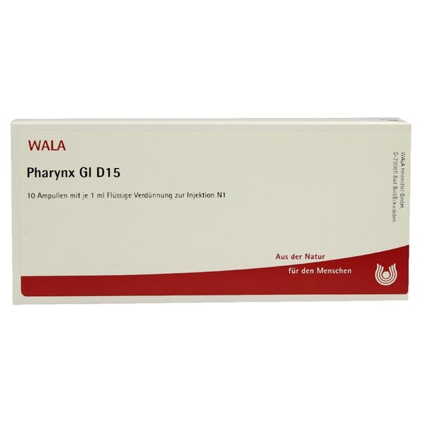 Pharynx GL D 15 Ampullen 10X1 ml