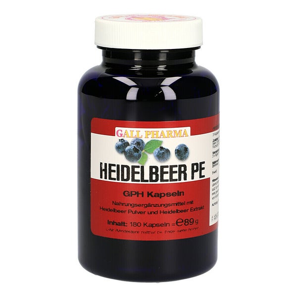 Heidelbeer PE 400 mg Kapseln 180 St
