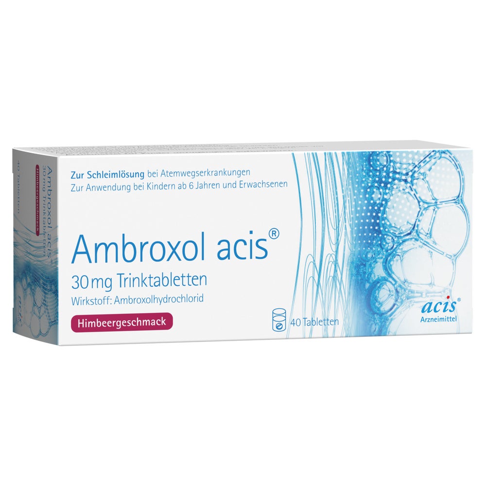 Ambroxol acis 30 mg Trinktabletten 40 St