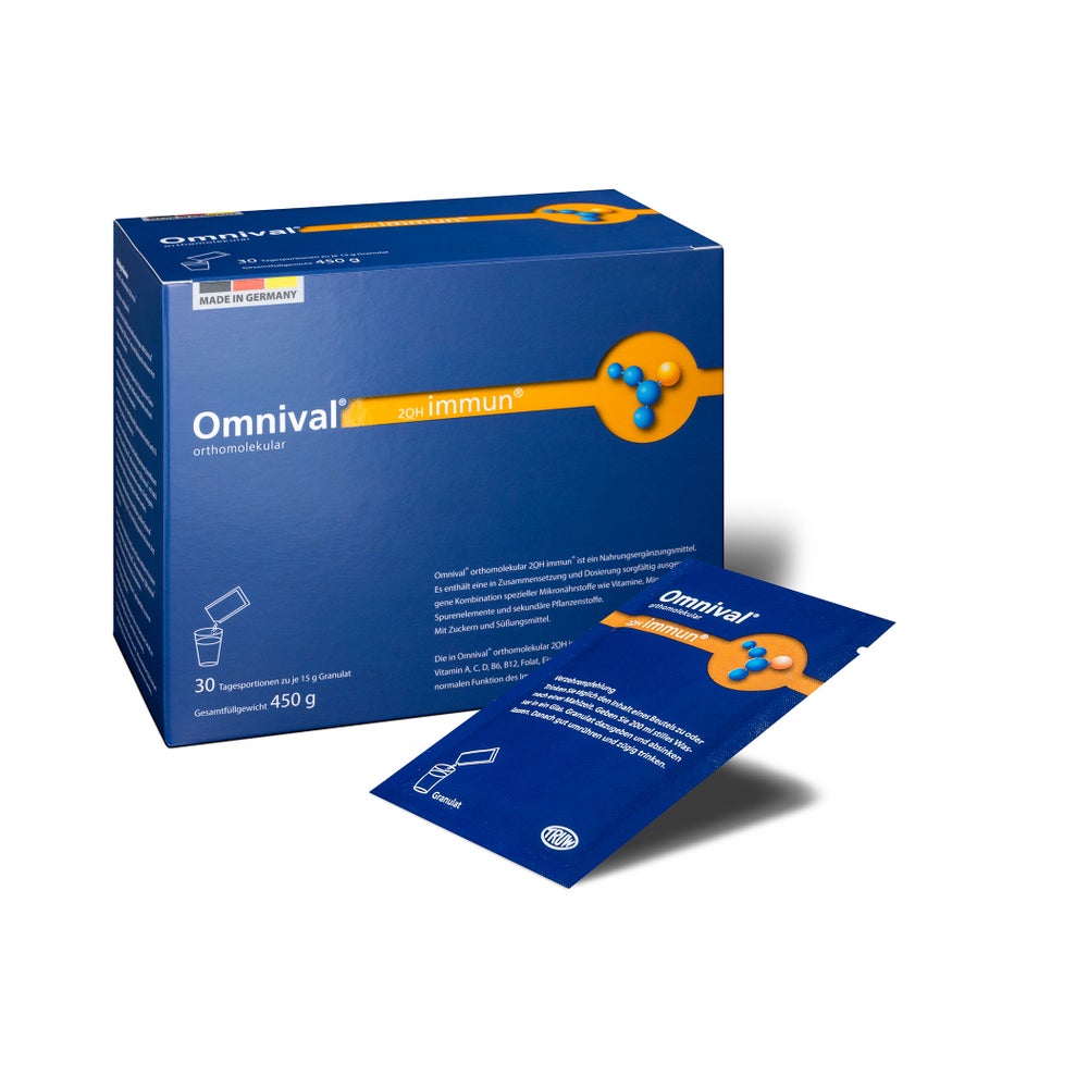 Omnival Orthomolekul.2oh Immun 30 TP Gra 30 St