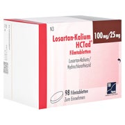LOSARTAN Kalium HCTad 100/25mg Filmtabletten 98 St